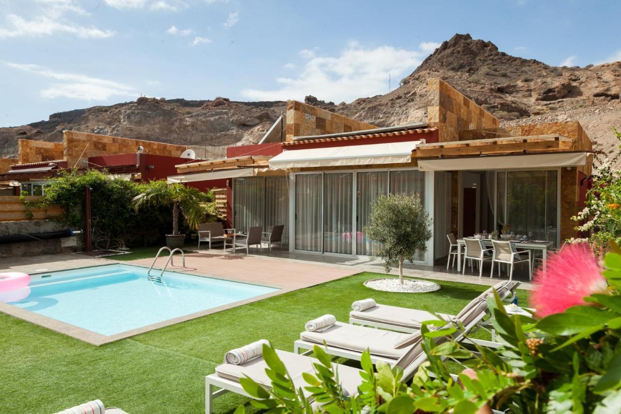 Elle Ocean Villa Gran Canaria Heated Pool Wifi Amadores Exteriör bild