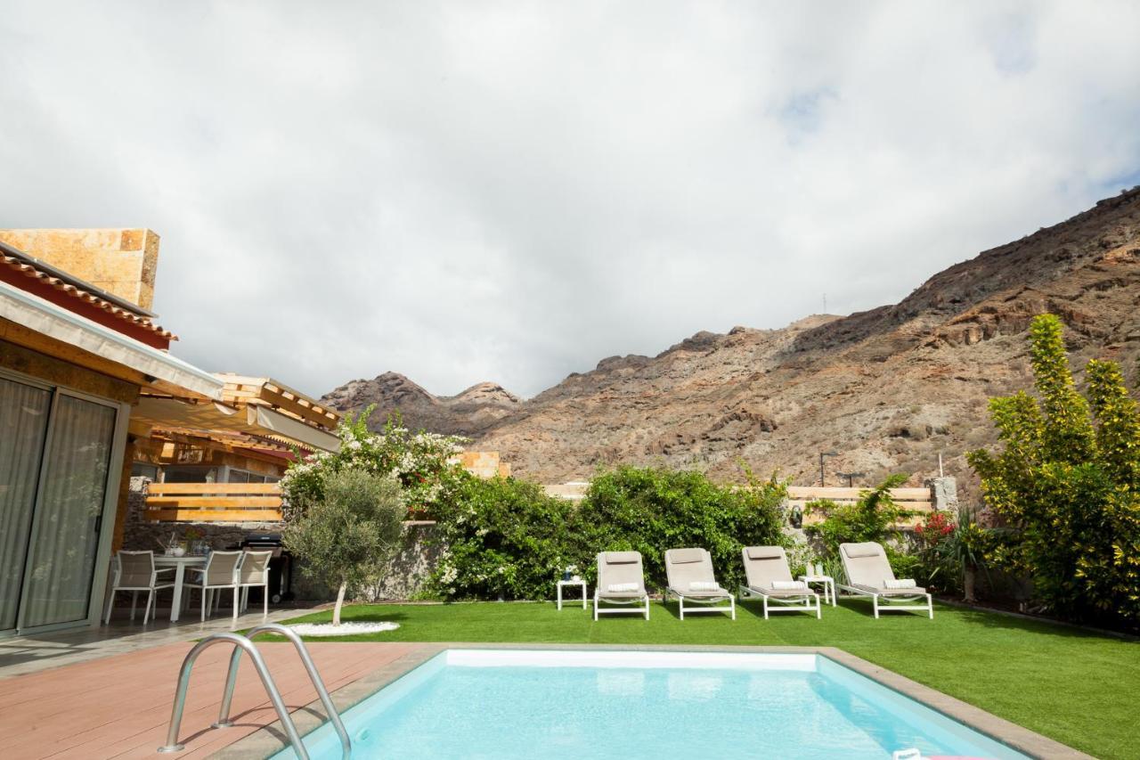 Elle Ocean Villa Gran Canaria Heated Pool Wifi Amadores Exteriör bild