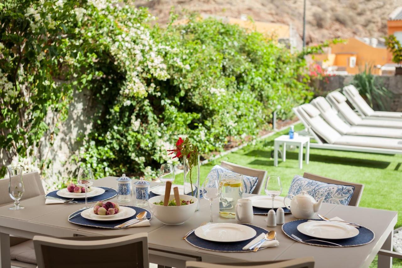 Elle Ocean Villa Gran Canaria Heated Pool Wifi Amadores Exteriör bild