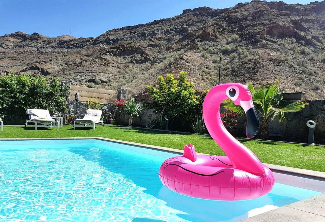 Elle Ocean Villa Gran Canaria Heated Pool Wifi Amadores Exteriör bild